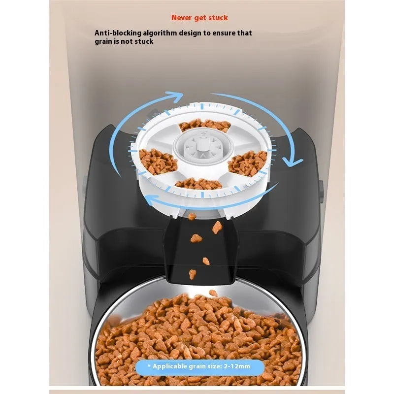 Pet Zen - Smart Auto Cat Feeder Timed Portion Control 3.5-5L - Auto Feeders