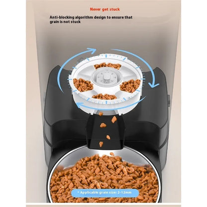 Pet Zen - Smart Auto Cat Feeder Timed Portion Control 3.5-5L - Auto Feeders