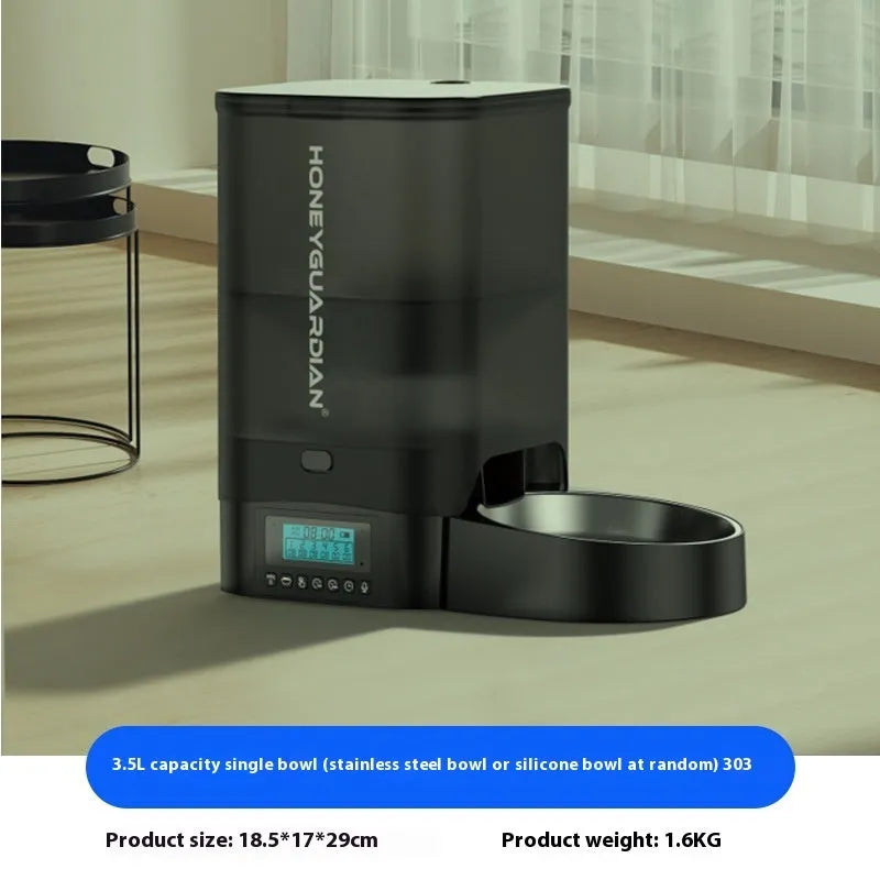 Pet Zen - Smart Auto Cat Feeder Timed Portion Control 3.5-5L - Auto Feeders