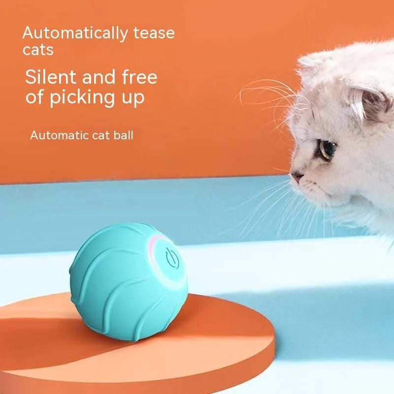Pet Zen - Smart Cat Toys Rolling Ball Pet Cat Owner Interactive Pets - 0