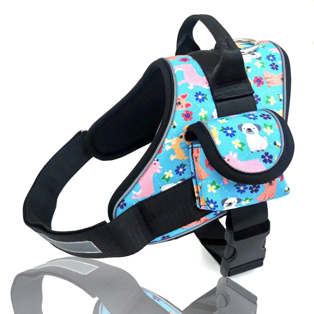 Pet Zen - Special Sale New Explosion-proof Flush Pet Chest Braces Dog Braces K9 Pet Leash - 0