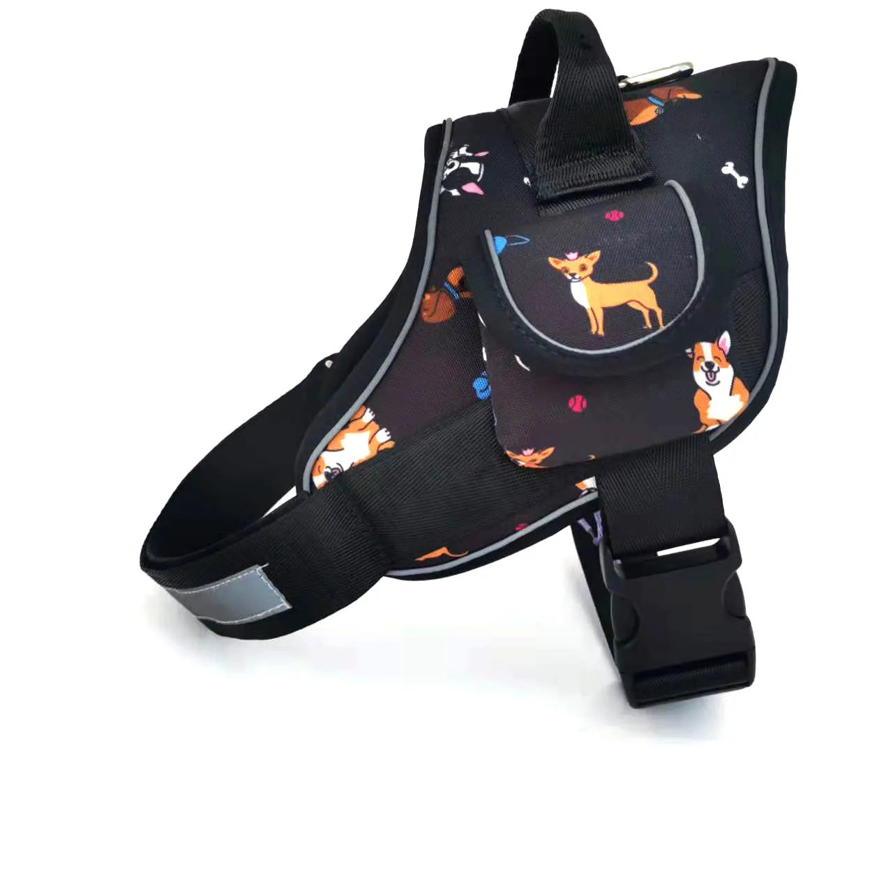 Pet Zen - Special Sale New Explosion-proof Flush Pet Chest Braces Dog - 0