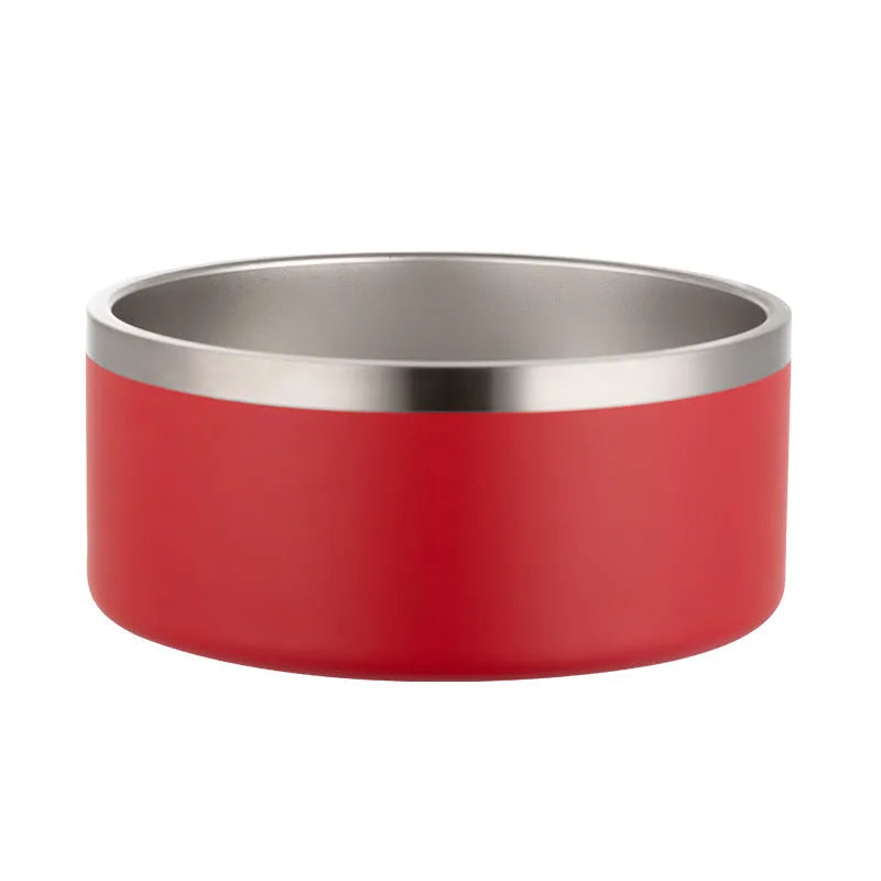 Pet Zen - Stainless Steel Dog Bowl Inside And Outside 304 With Silica - 0