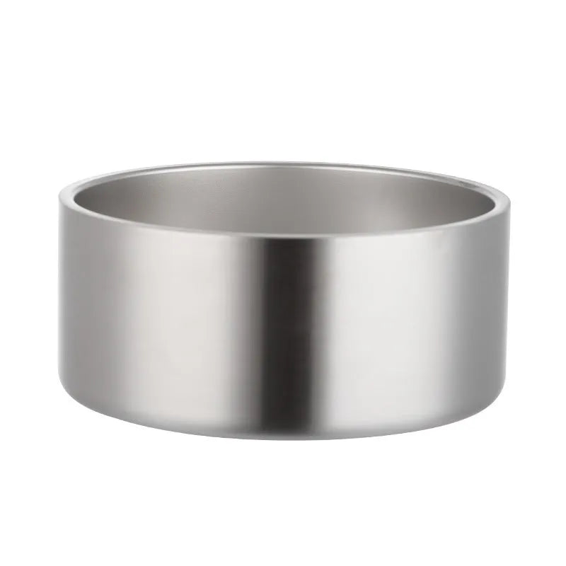Pet Zen - Stainless Steel Dog Bowl Inside And Outside 304 With Silica - 0