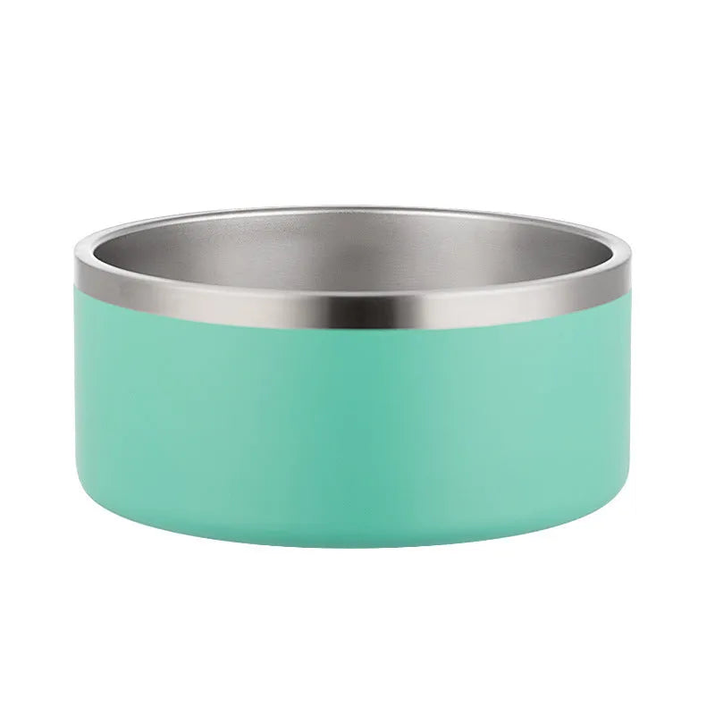 Pet Zen - Stainless Steel Dog Bowl Inside And Outside 304 With Silica - 0