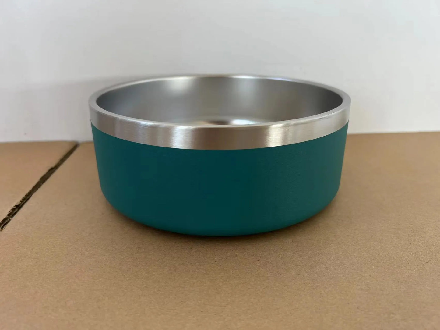 Pet Zen - Stainless Steel Dog Bowl Inside And Outside 304 With Silica - 0