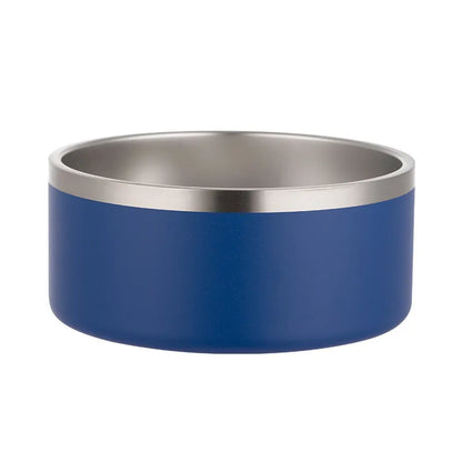 Pet Zen - Stainless Steel Dog Bowl Inside And Outside 304 With Silica - 0