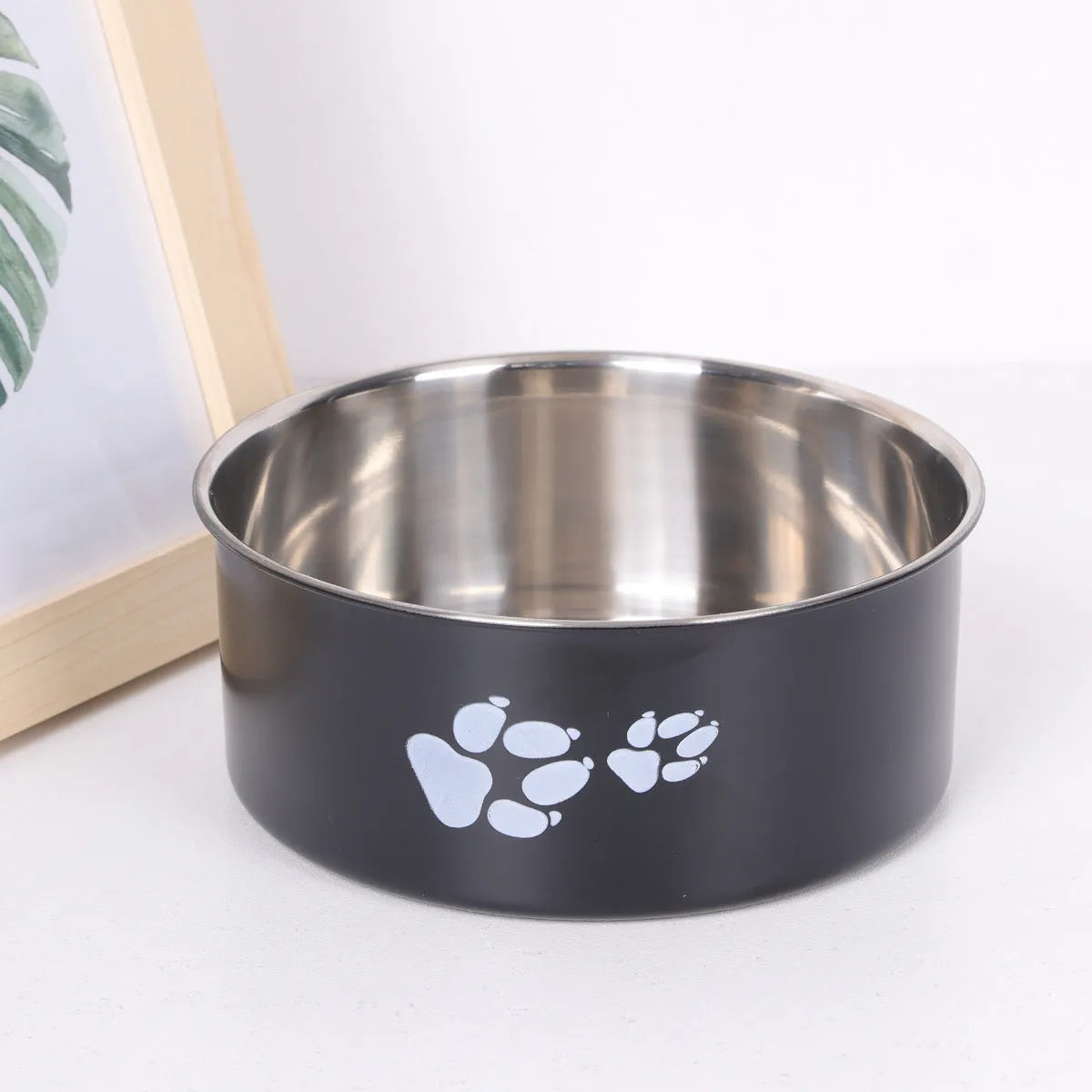 Pet Zen - Stainless Steel Dog Bowl Large Capacity Anti-tumble Cat Bowl - Bowls