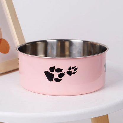 Pet Zen - Stainless Steel Dog Bowl Large Capacity Anti-tumble Cat Bowl - 0