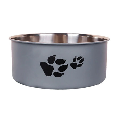 Pet Zen - Stainless Steel Dog Bowl Large Capacity Anti-tumble Cat Bowl - Bowls