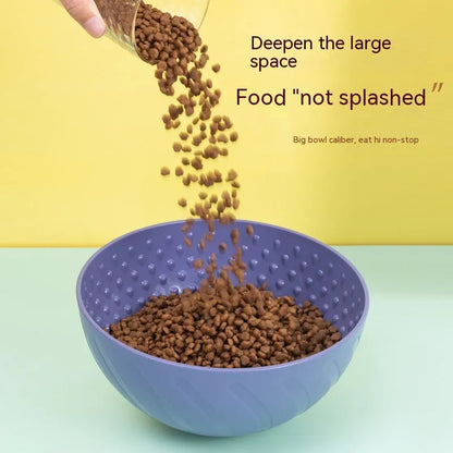 Pet Zen - Tumbler Lick Food Basin Dog Bowl Basin Anti-tumble - 0