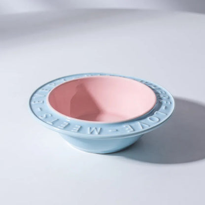 Pet Zen - UFO Ceramic Elevated Pet Bowl for Neck and Spine Protection - 0