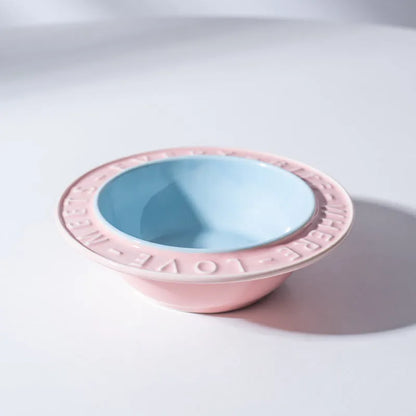 Pet Zen - UFO Ceramic Elevated Pet Bowl for Neck and Spine Protection - 0