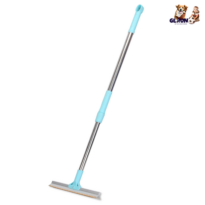 Pet Hair Removal Rake With 54.33in Adjustable Telescopic Rod
