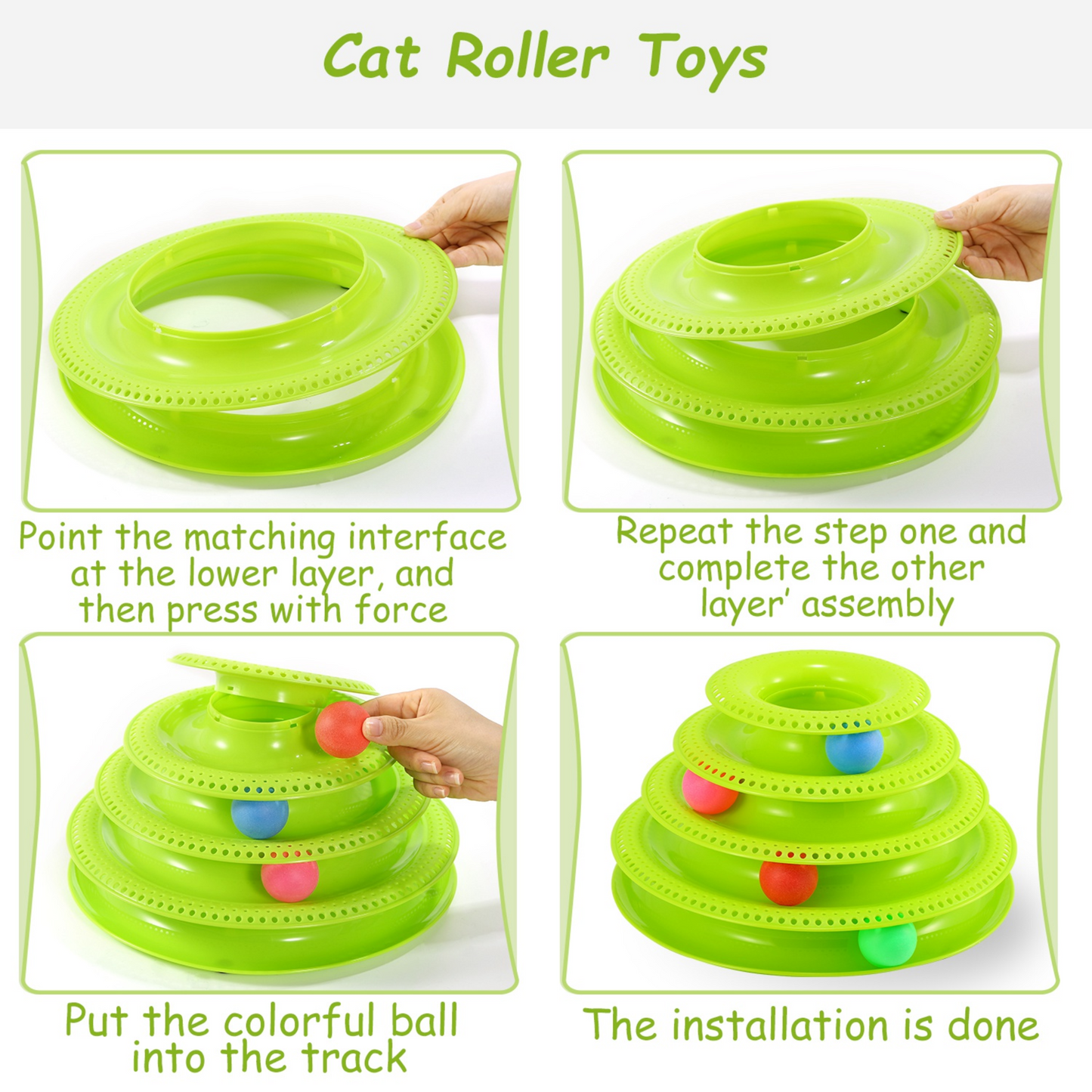 GBruno Cat Track Tower Toys