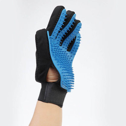 Purrfect Pet Kingdom Gentle Deshedding Brush Glove for Cats Purrfect Pet Kingdom