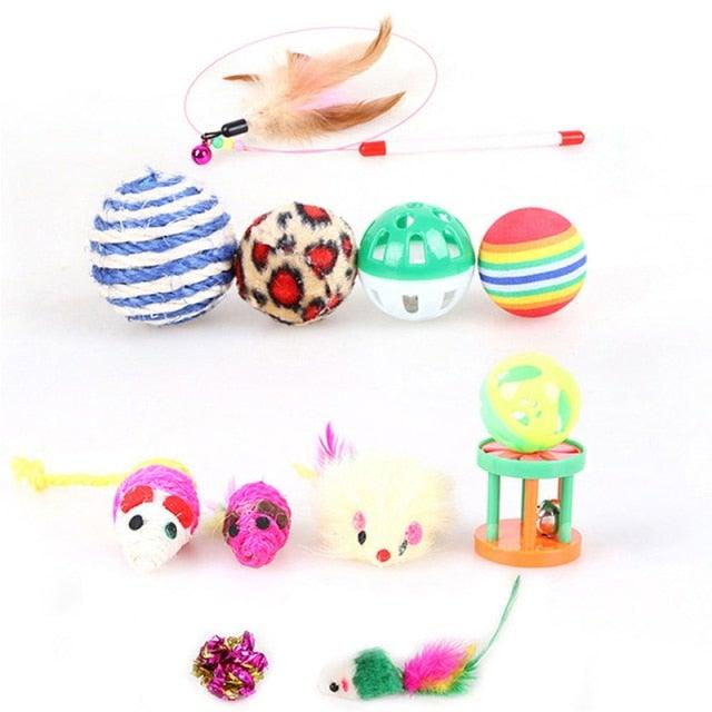 Pets Cat Toys Mouse Shape Balls Shapes Cat Interactive Pet Toys
