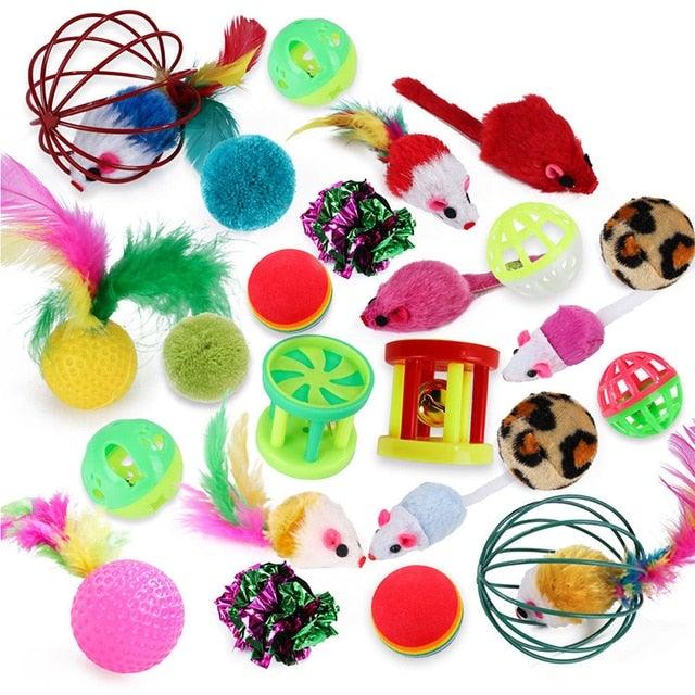 Pets Cat Toys Mouse Shape Balls Shapes Cat Interactive Pet Toys