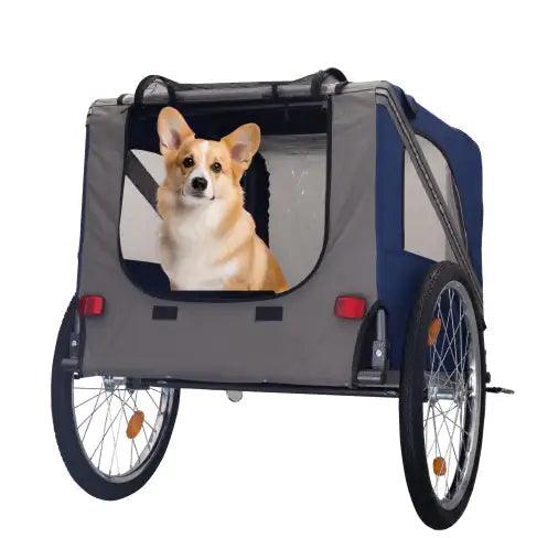 PetSafe Bike Trailer with Airflow Mesh and Reflective Safety