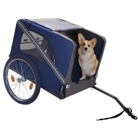 PetSafe Bike Trailer with Airflow Mesh and Reflective Safety