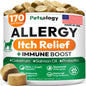 Petsology Dog Allergy Relief Chews with Immune Boost Petsology Purrfect Pet Kingdom