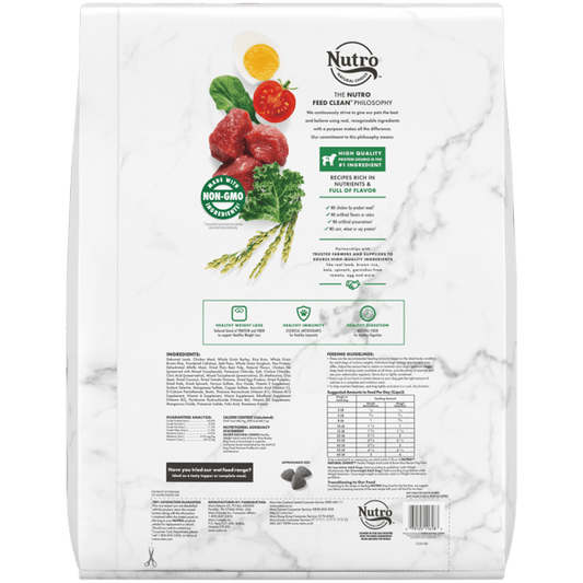 Nutro Natural Choice Healthy Weight Lamb Dry Dog Food (30lb)
