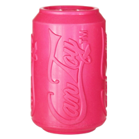 Puppy Can Toy Durable Rubber Chew Toy & Treat Dispenser For Teething Pups