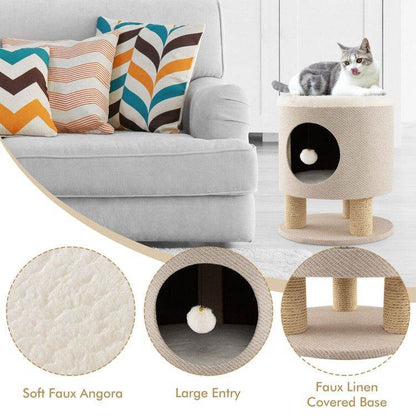 Purrfect Pet Kingdom Plush Cat Furniture for Indoor Cats Purrfect Pet Kingdom