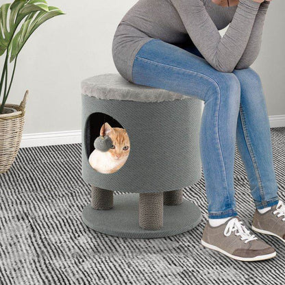 Purrfect Pet Kingdom Plush Cat Furniture for Indoor Cats Purrfect Pet Kingdom