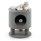 Purrfect Pet Kingdom Plush Cat Furniture for Indoor Cats Gray Purrfect Pet Kingdom