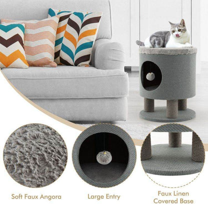 Purrfect Pet Kingdom Plush Cat Furniture for Indoor Cats Purrfect Pet Kingdom
