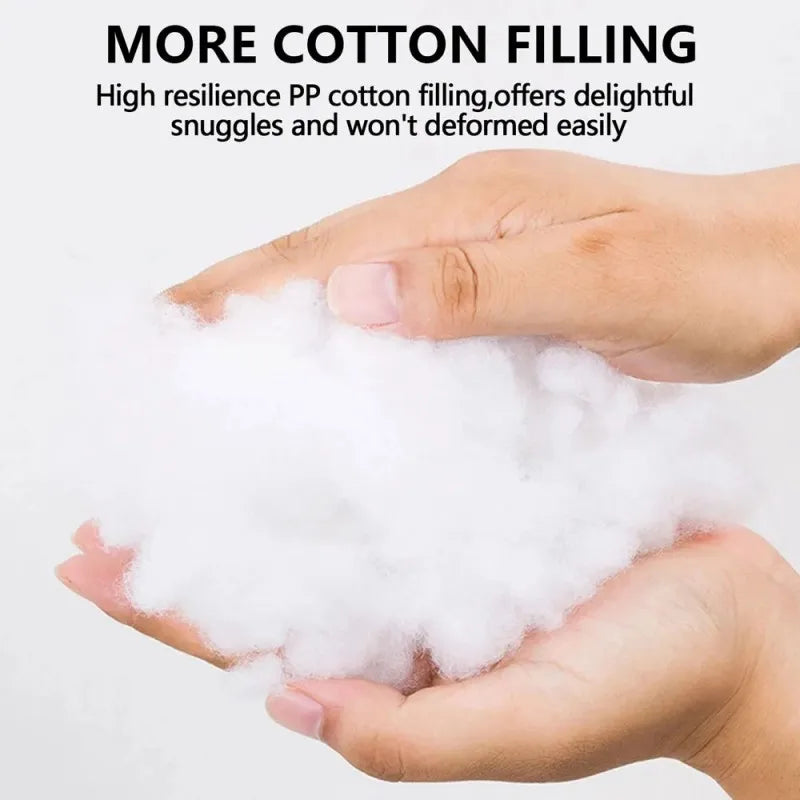 Soft and plush dog bed for anxiety filled with high resilience cotton for ultimate comfort