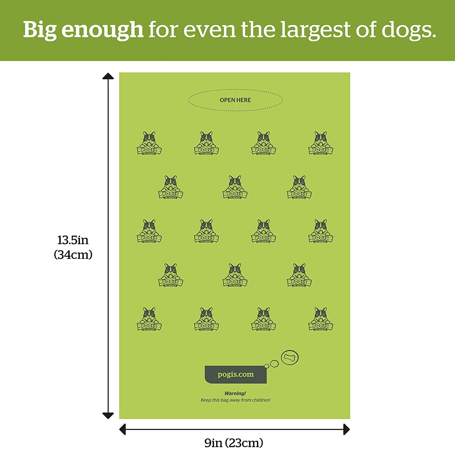 Purrfect Pet Kingdom dog poop bags bulk 150 count with large capacity for big dogs