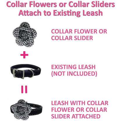 Anchor Red White & Blue Bow Pet Collar Attachment