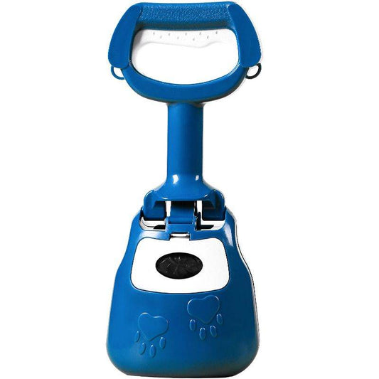 Purrfect Pet Kingdom Pooper Scooper for Dogs - Easy Clean Blue Purrfect Pet Kingdom