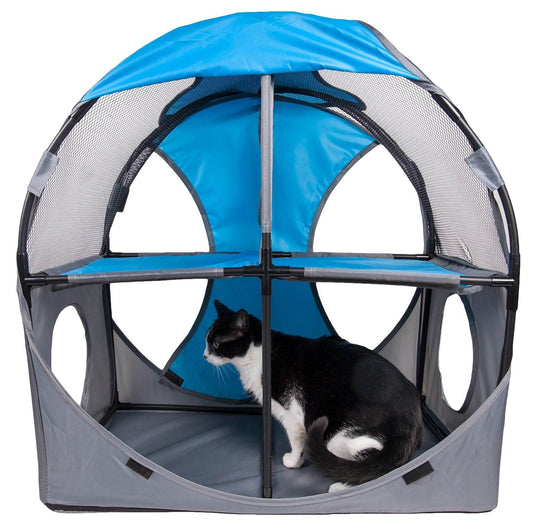 Purrfect Pet Kingdom Portable Cat Hideaway for Travel Purrfect Pet Kingdom
