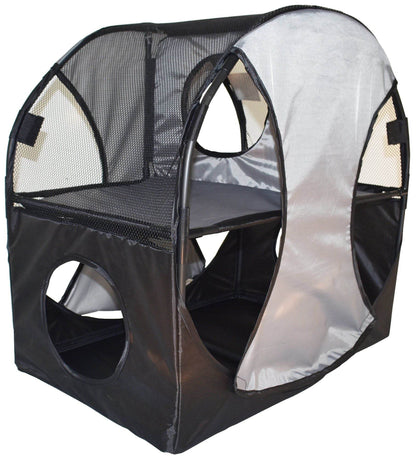 Purrfect Pet Kingdom Portable Cat Hideaway for Travel Purrfect Pet Kingdom