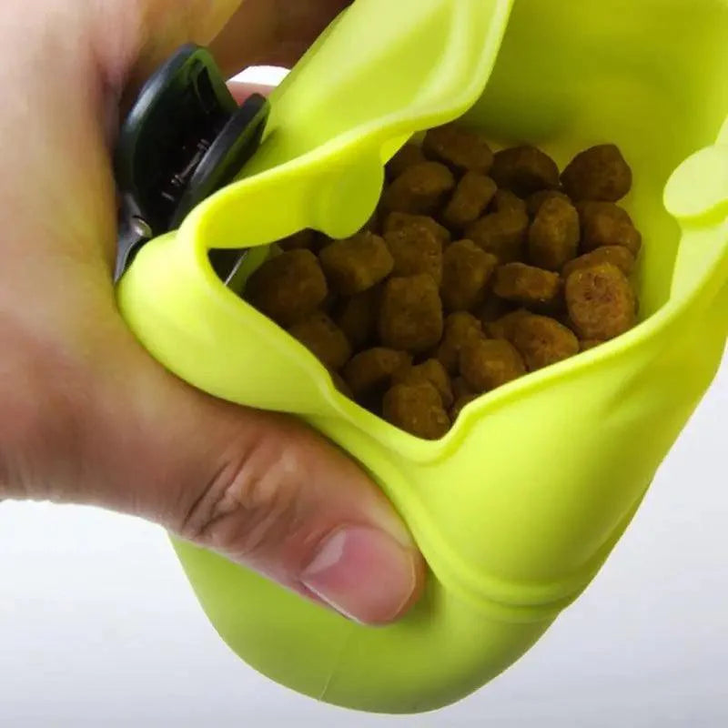 Portable Dog Training Treat Pouch Substantial Clip Cool Outdoor