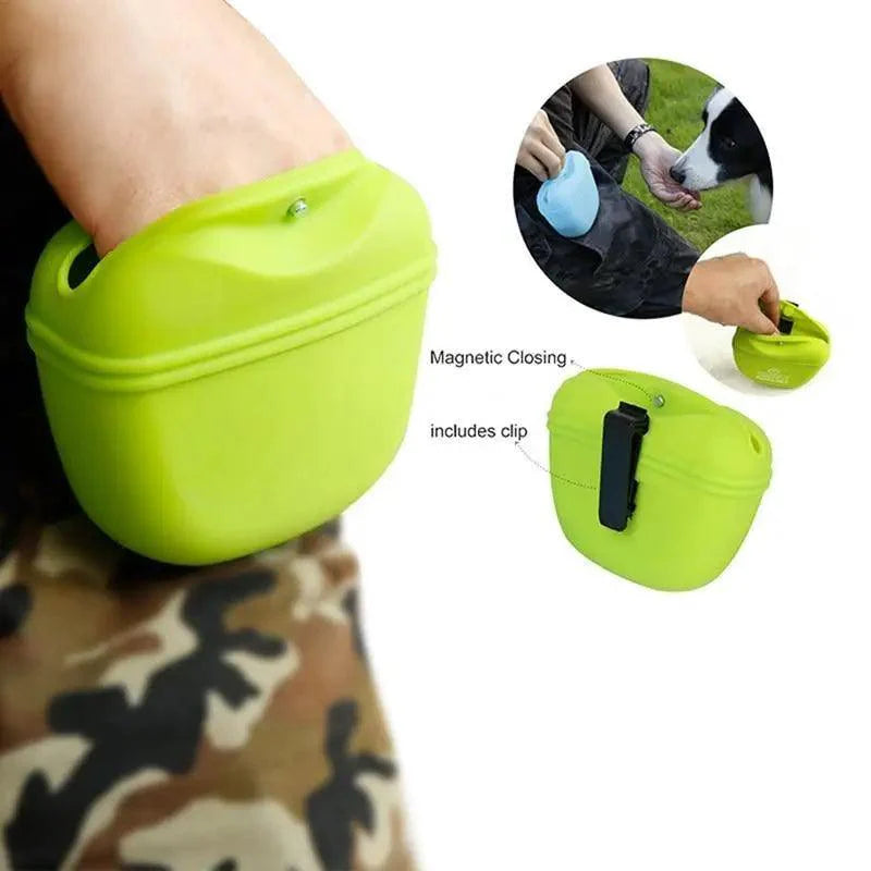 Portable Dog Training Treat Pouch Substantial Clip Cool Outdoor
