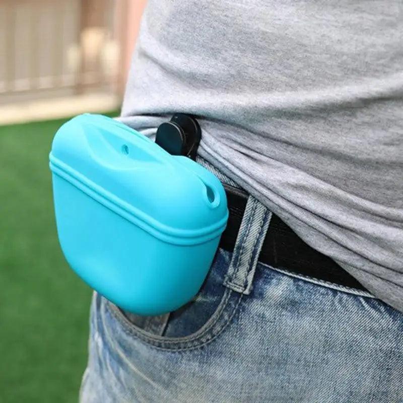 Portable Dog Training Treat Pouch Substantial Clip Cool Outdoor