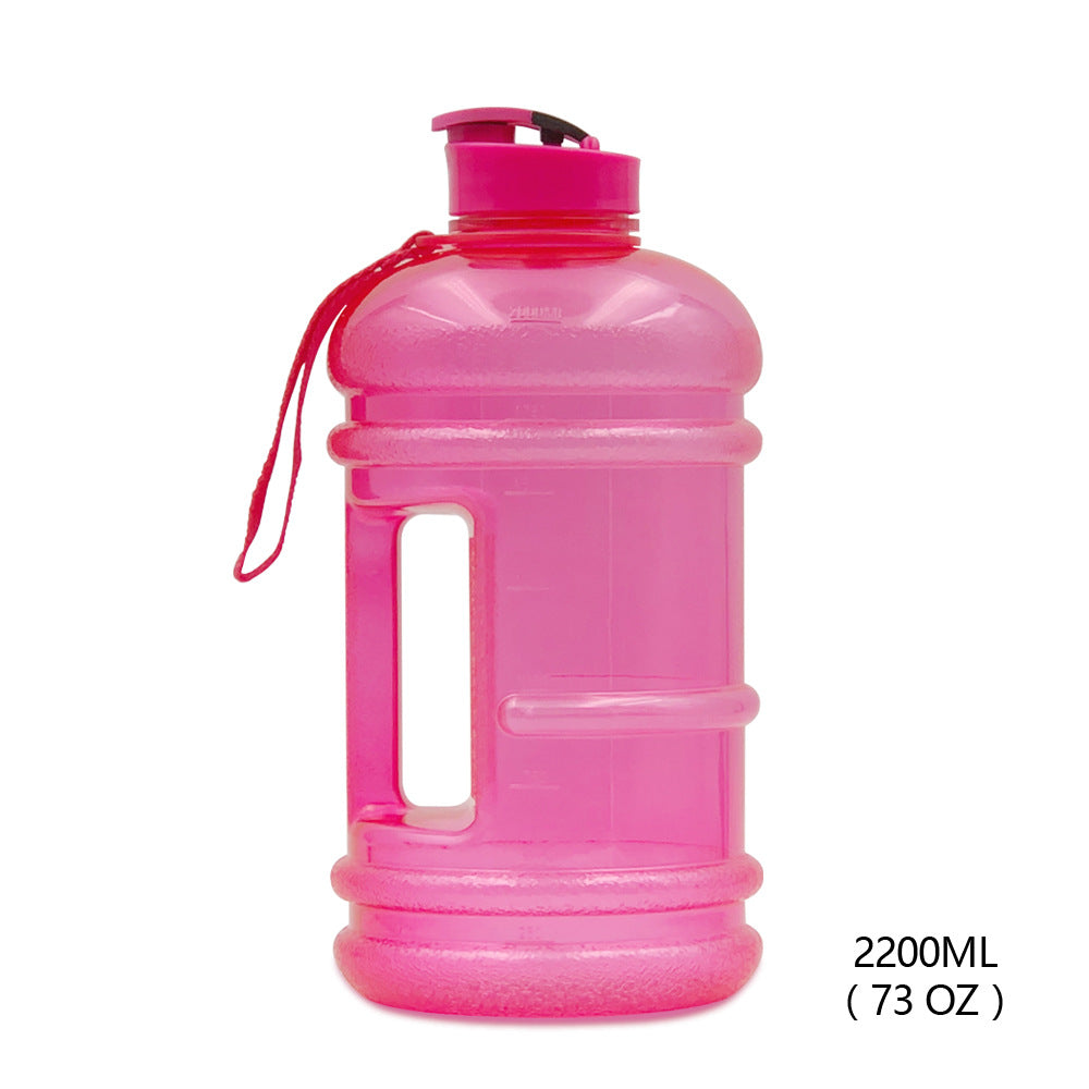 V.I.P Digital Presence Portable Hydration Jug for workouts in pink, 2200ML capacity for staying hydrated