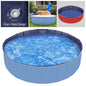 Purrfect Pet Kingdom Portable Kiddie Pools for Dogs Blue Purrfect Pet Kingdom
