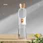 Purrfect Pet Kingdom Portable Pet Water Bottle - Grey White Water Glass Purrfect Pet Kingdom