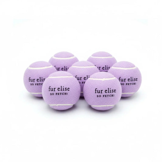 So Fetch! Tennis Ball Pack of 7 - Lilac