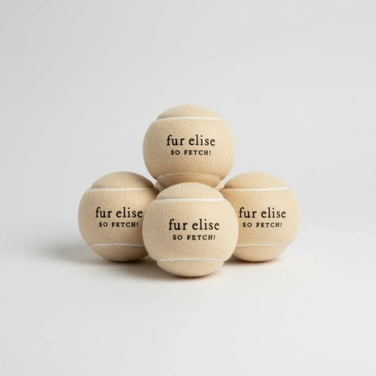 So Fetch! Tennis Ball Pack of 5 - Latte