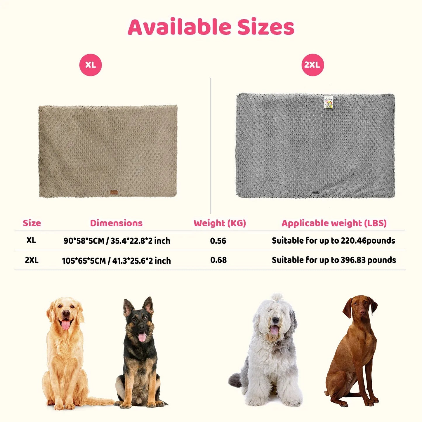 Premium Orthopedic Plush Dog Bed by Purrfect Pet Kingdom in gray, featuring a removable washable cover, perfect for dogs.