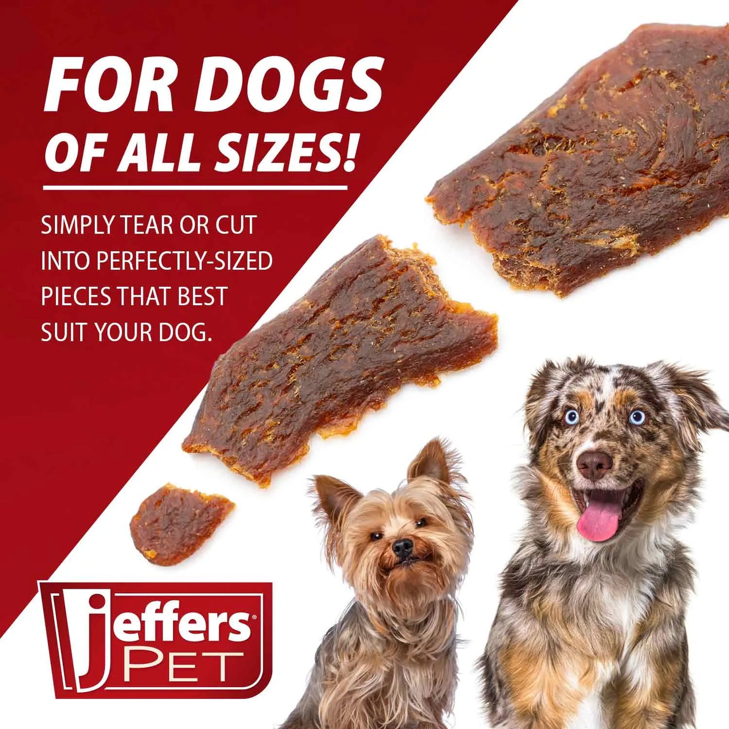 Premium USA Chicken Jerky Dog Treats by Purrfect Pet Kingdom, 24oz grain-free snacks, featuring a savory chicken flavor.