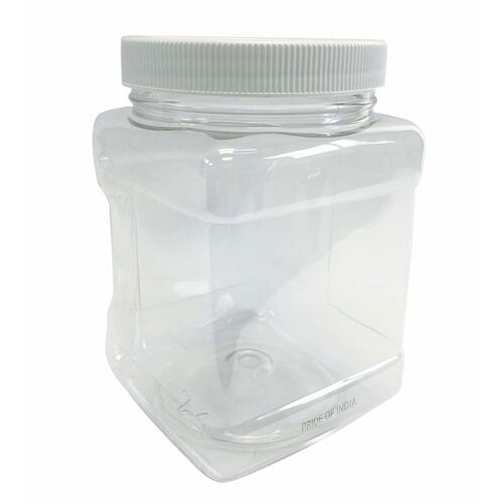 Transparent pet food storage container BPA free with a secure lid for safe pet food storage