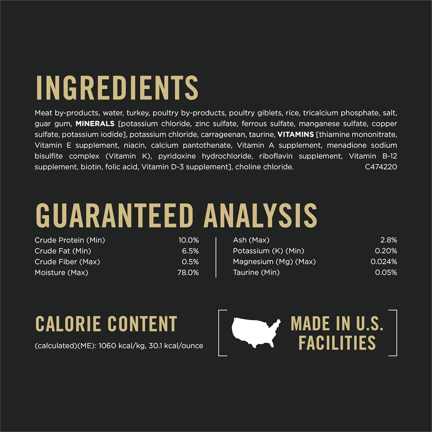 Pro Plan Urinary Tract Health Formula Beef & Chicken Entrée Wet Cat Food by The Family Pet, 3oz, in a colorful can.