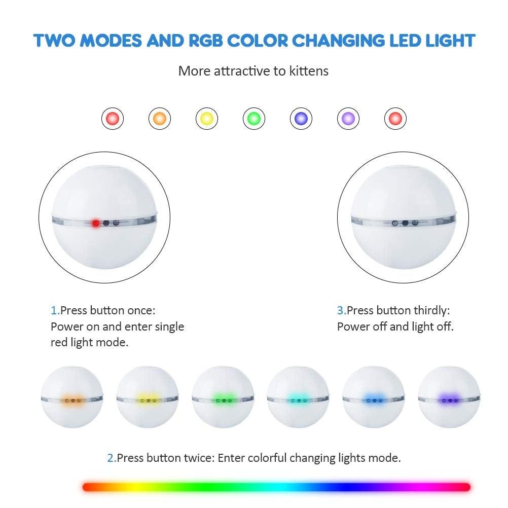 Smart Interactive Cat Toy Ball